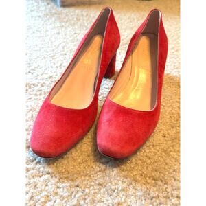 Kate Spade Suede Pumps Vero Cuoio Size 8